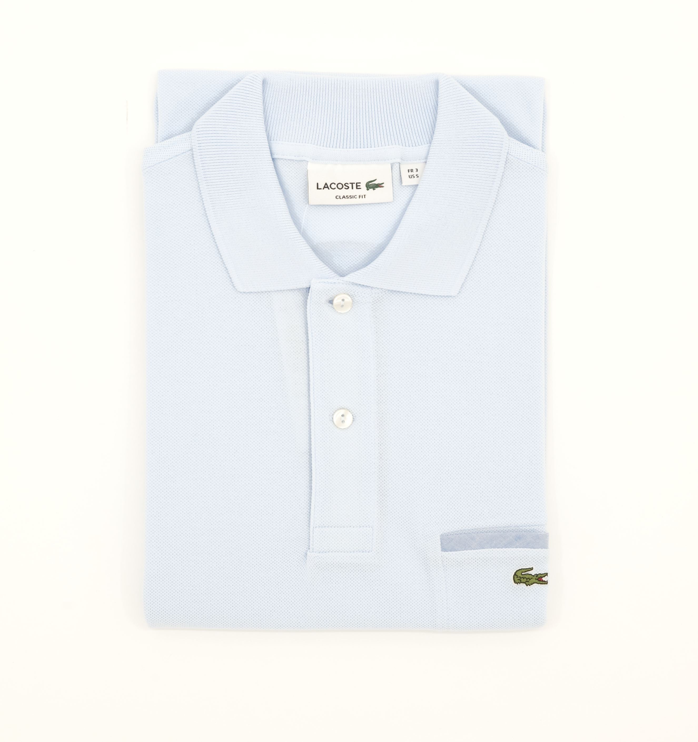 lacoste polo with pocket