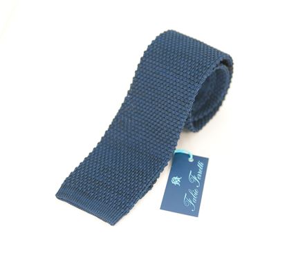 Immagine di Cravatta in maglia Seta Cotone