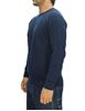 Picture of blue crew neck sweater
