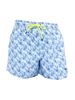 Picture of Light blue patterned swim trunks
