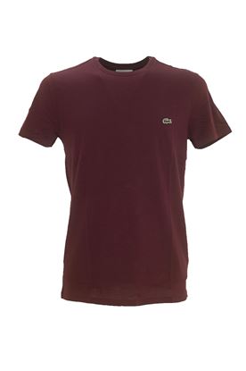 Picture of burgundy jersey cotton t-shirt