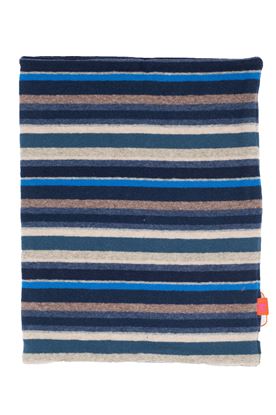 Picture of Blue striped neck warmer