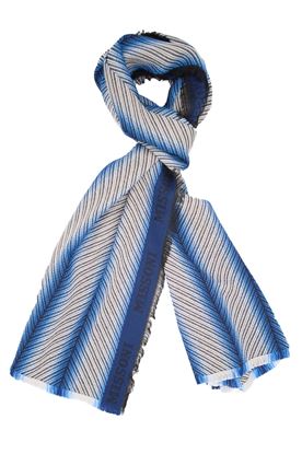 Picture of Stole with blue background pattern